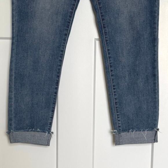 Democracy Ab Technology Jeans Size 6 Womens Skinny Raw Hem Denim Stretch - Picture 5 of 8